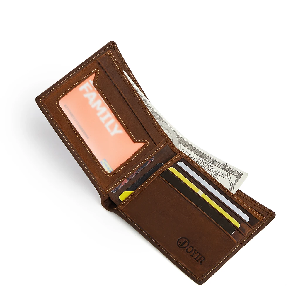 

Men Wallet Genuine Leather Wallet Purses Slim Porte Monnaie Monedero Brand Male Wallet Men Thin Card Holder