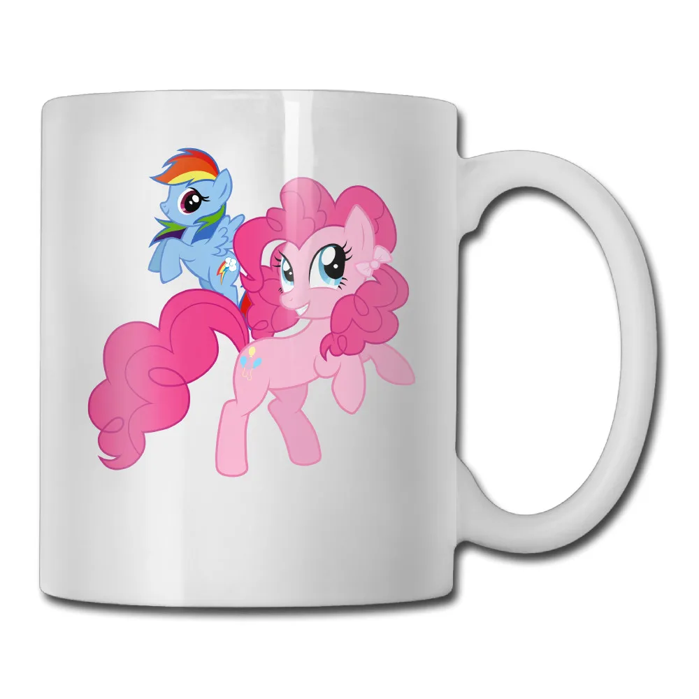 My Little Pony coffee mug beautiful women tazas ceramic tumbler caneca