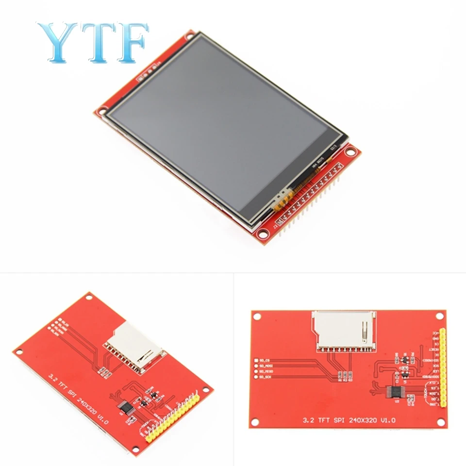 3 2 дюймовый SPI LCD модуль 240*320 TFT ILI9341 занимает не менее 4 IO|Аксессуары для