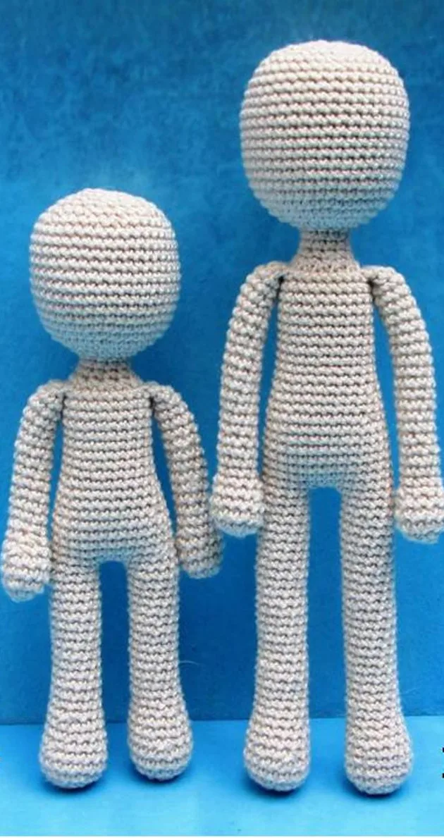 amigurumi doll body