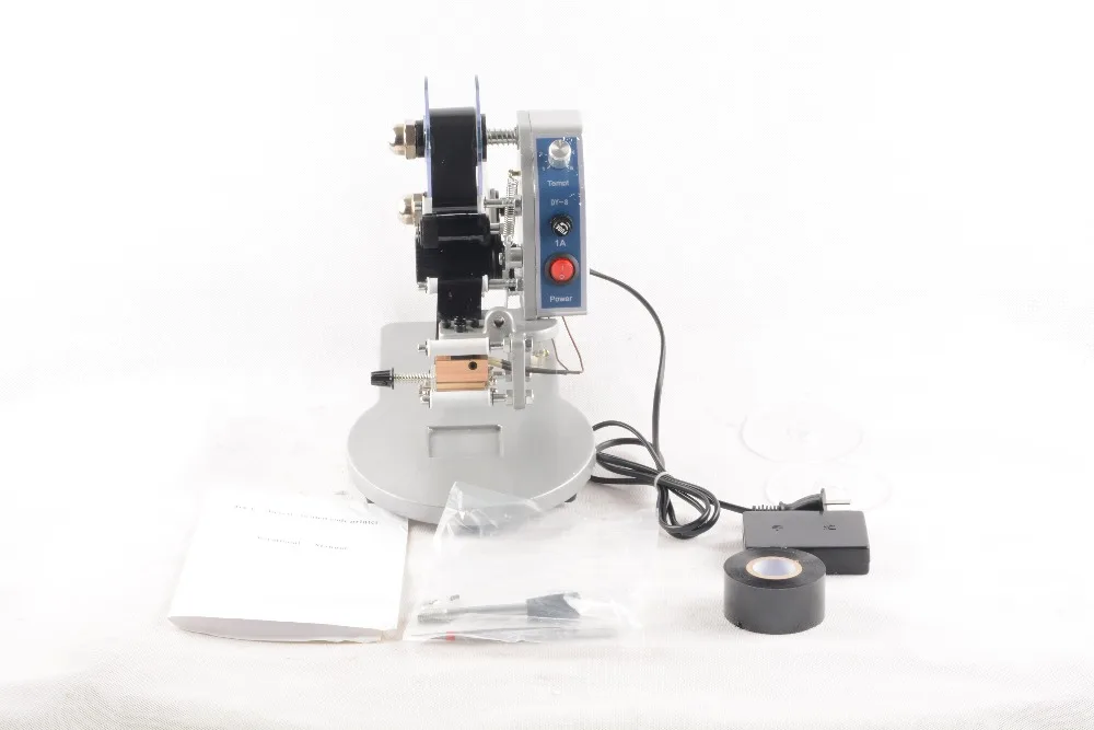 

Manual hot stamp printer coding machine