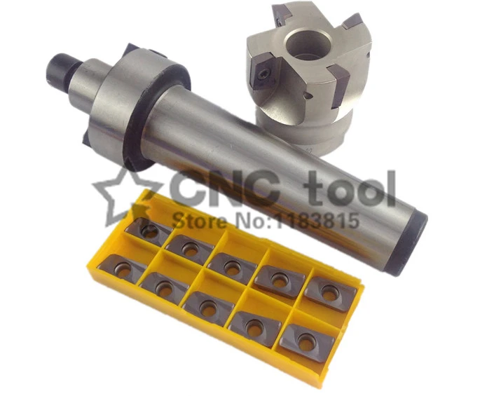 MT2 FMB22 M10 MT3 FMB22 M12 MT4 FMB22 Shank BAP400R 50 22 Face Milling CNC Cutter + 10pcs APMT1604