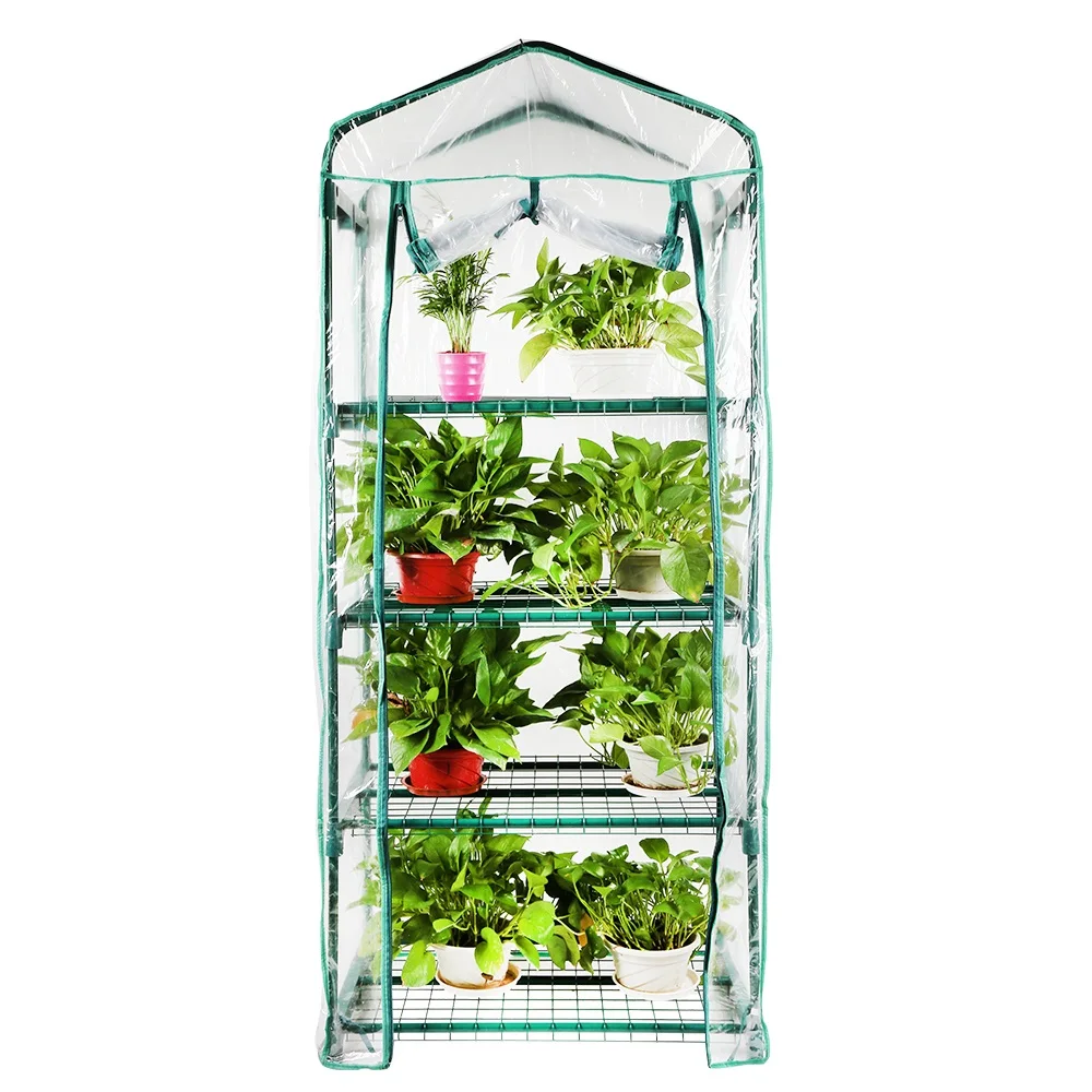 

ON SALE Garden Grow Bag Household Plant Greenhouse Mini Flower House Outdoor Shed Flower Warm Fostering