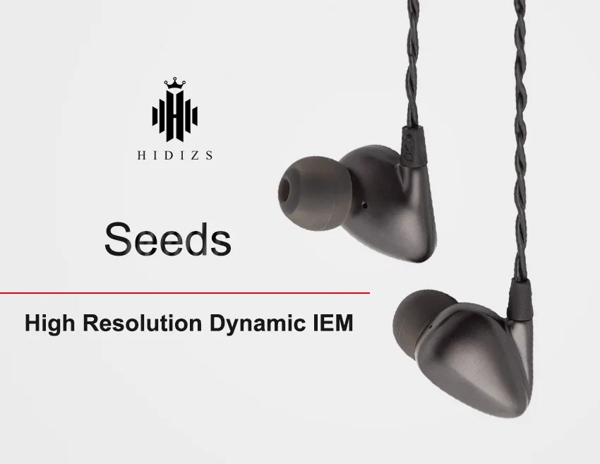 HIDIZS Seeds динамические наушники-вкладыши с высоким разрешением IEM с 5N бескислородной меди 3,5/2,5 мм сбалансированный кабель алюминиевый сплав