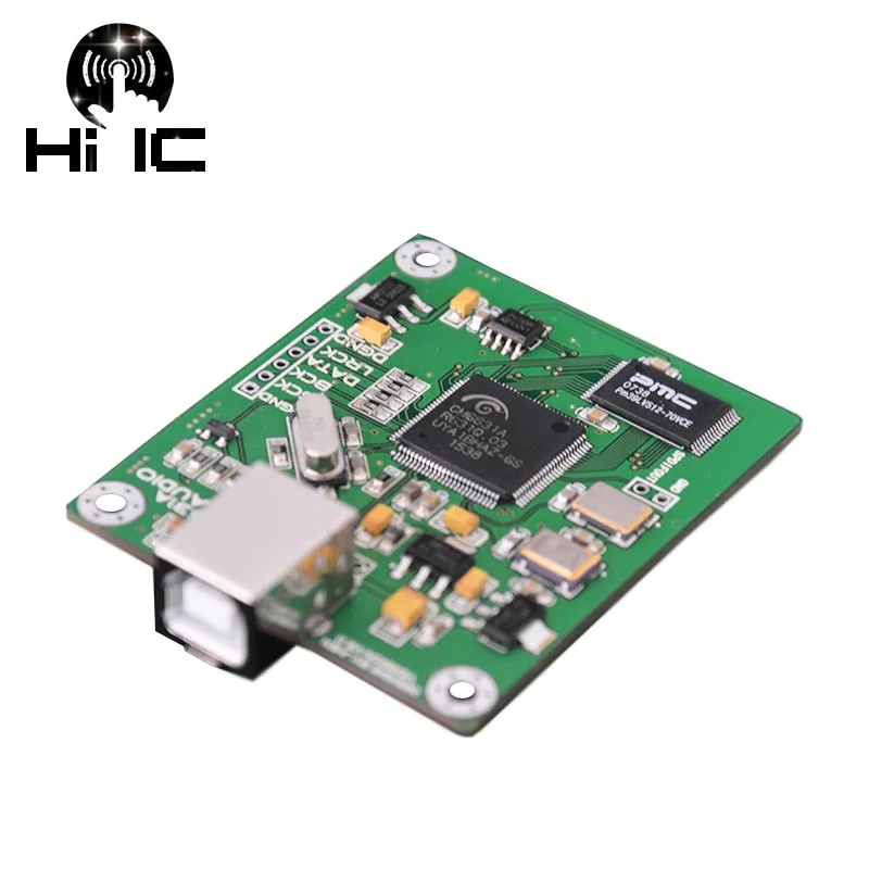 HIFI CM6631A цифрового интерфейса 24Bit 192 К 384 драйвера ASIO звуковая карта USB I2S/SPDIF Выход