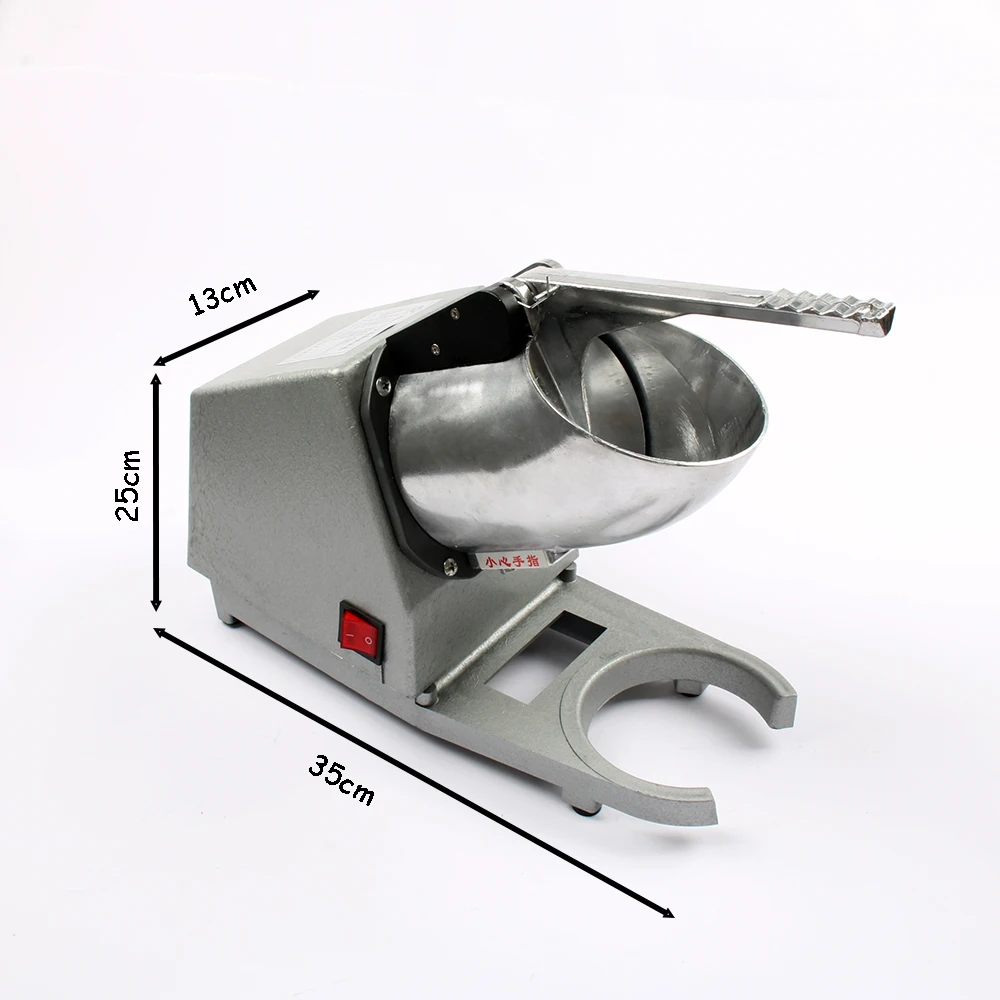 HIMOSKWA, коммерческая электрическая дробилка для льда, домашняя Бритва для льда, летний ледяной десерт, производитель холодных напитков, морепродукты, сохраняющие свежесть, 220 В