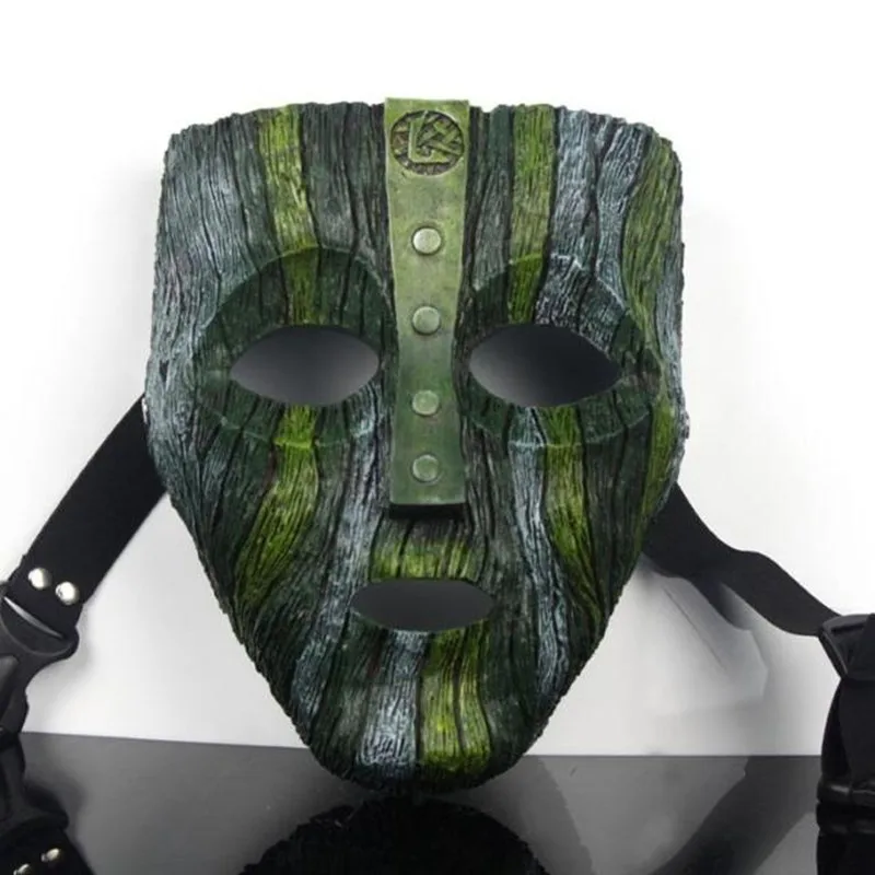 Buy  High Quality Cameron Diaz Loki The Mask Jim Carrey Venetian Resin Cosplay Masks God of Mischief Mas