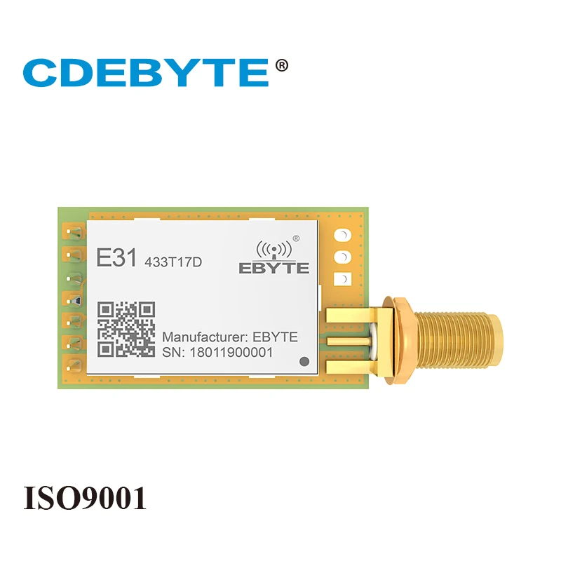 E31-433T17D Long Range AX5043 433 мГц 50 МВт SMA антенны IoT uhf Беспроводной трансивер 433 мГц приемник передатчик РФ модуль