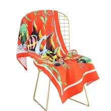 70*140 см полиэфирное волокно Многофункциональный полиэфирное волокно коврик для пикника Коврик для йоги солнцезащитный пляжный банный полотенце настенный гобелен