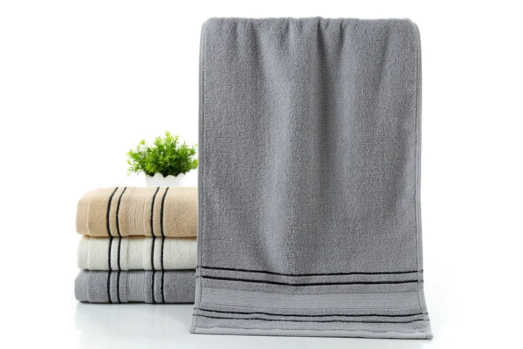 Набор из 3 предметов, серый хлопковый набор полотенец для мужчин, toalla, 2 шт., полотенце для лица, полотенце для рук, 1 шт., банное полотенце для кемпинга, полотенце для душа, s, ванная комната
