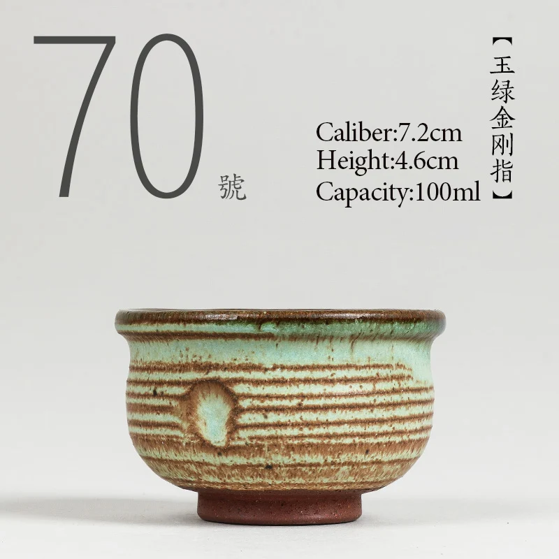 

NO.070 Chinese high quality Ceramic tea cup 100ml Kung fu tea set porcelain Japanese Style Handmade teacup Small tea bowl