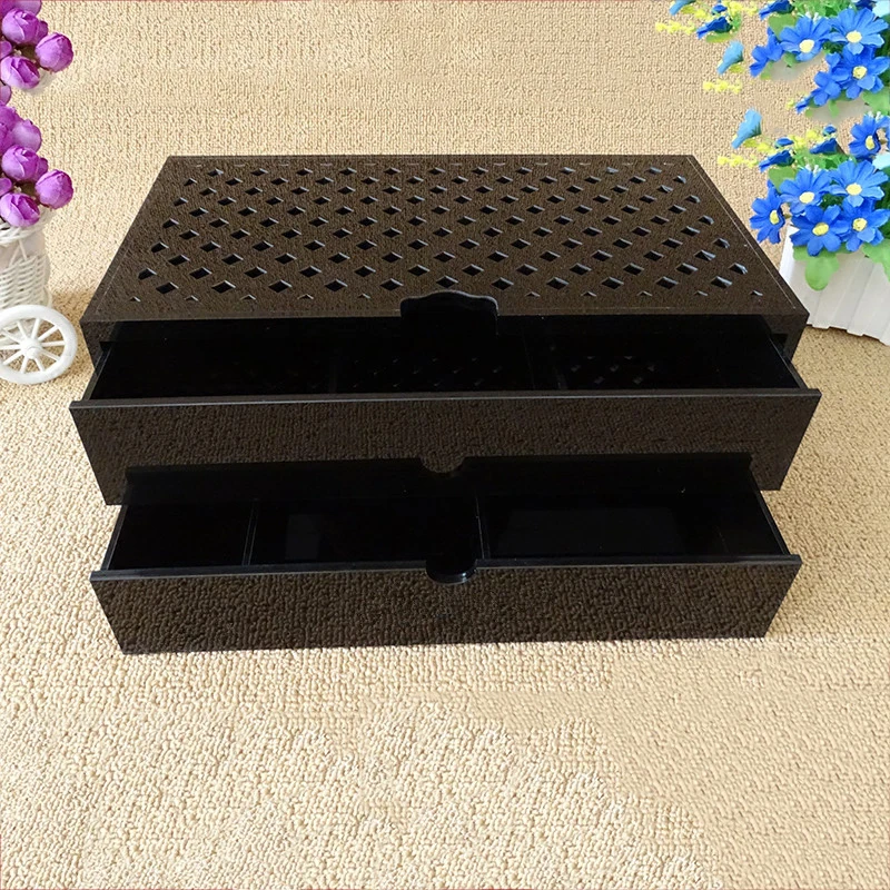 

1/2 layer Acrylic Make up Organizer Storage Box Cosmetic Box Jewelry Box Case Holder Display Stand Makeup Organizer