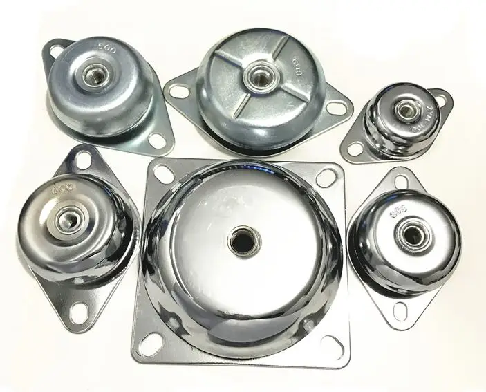 

Silent generator bumper anti vibration mount dashpot Bell rubber shock absorber dynamo shock pad air compressor cushion
