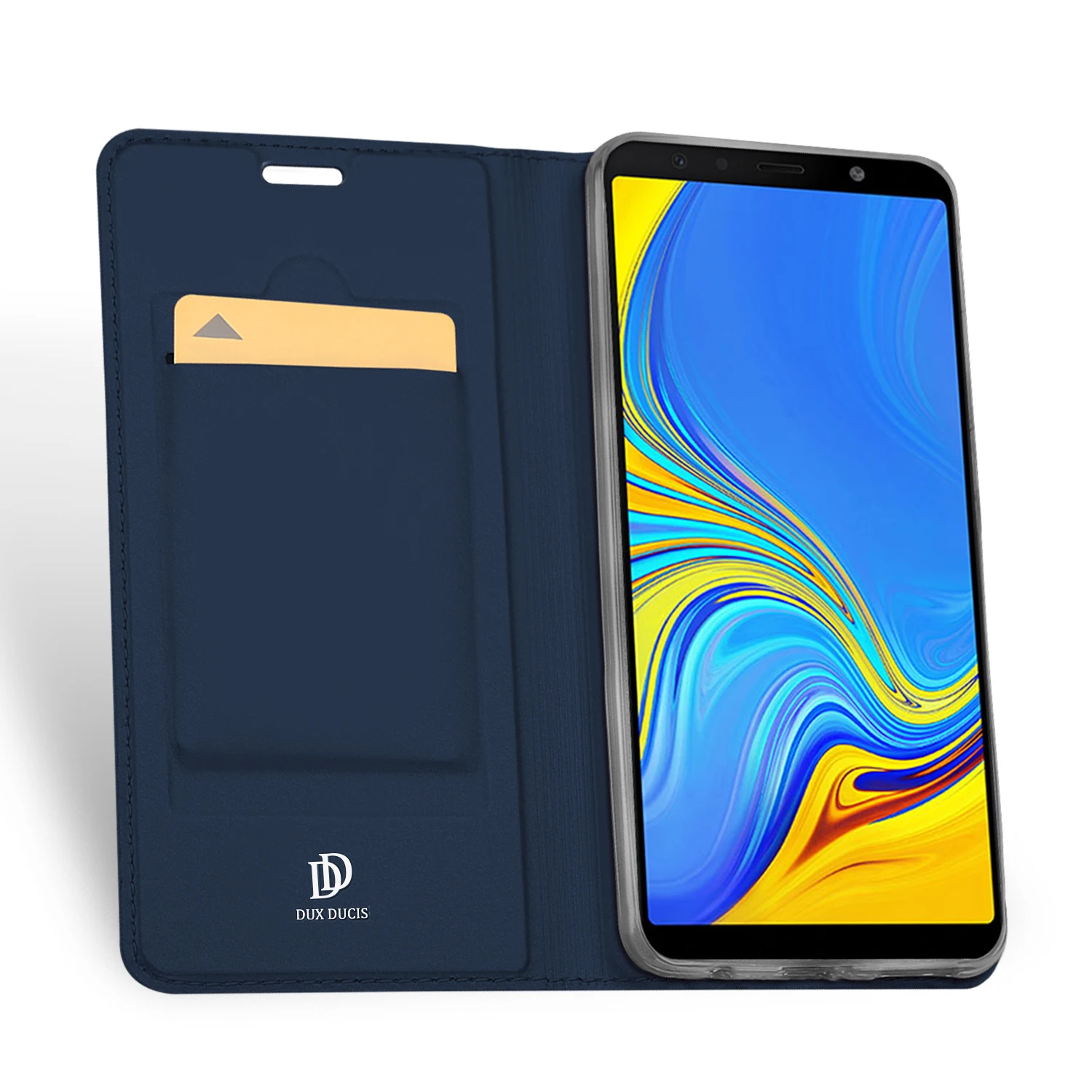 Модный Роскошный кожаный чехол для samsung Galaxy A7 Чехол Флип PU Fundas чехол для samsung A7 A750 кошелек чехол для телефона