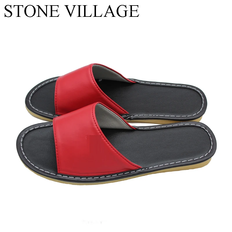 Кожаные домашние тапочки для мужчин и женщин 8 цветов|leather slippers|home slippersslippers men |
