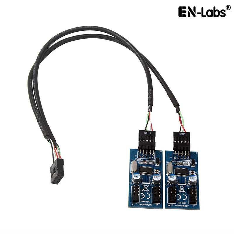 No Cable,2 PCS JMT 9 Pin USB Header Female 1 to 2 Male Board 9-Pin USB HUB USB 2.0 9 Pin Connector Adapter for RGB Splitter with 30cm 60cm Cable No Cable,2 PCS JMT 9 Pin USB Header Female 1 to 2 Male Board 9-Pin USB HUB USB 2.0 9 Pin Connector Adapter for RGB Splitter with 30cm 60cm Cable