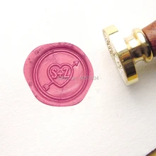 Сердце& Стрелка воск печать штамп Стрела любви печать сургучом комплект стрелка сургучом Пользовательские Начальная Дата свадьбы приглашение личного