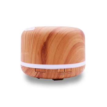 

ejoai 500ml aroma diffuser ultrasonic Air humidifier aromatherapy mist maker cool air wood with LED led lights for office home