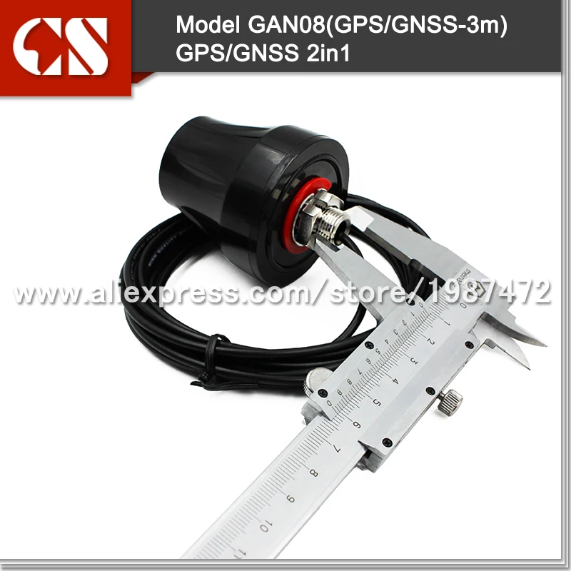 imágenes para GPS/GLONASS antena combinada, GNSS antena impermeable, Activa Antena GNSS Montaje Permanente Impermeable IP67 Del Envío libre 1 unid imágenes para GPS/GLONASS antena combinada, GNSS antena impermeable, Activa Antena GNSS Montaje Permanente Impermeable IP67 Del Envío libre 1 unid