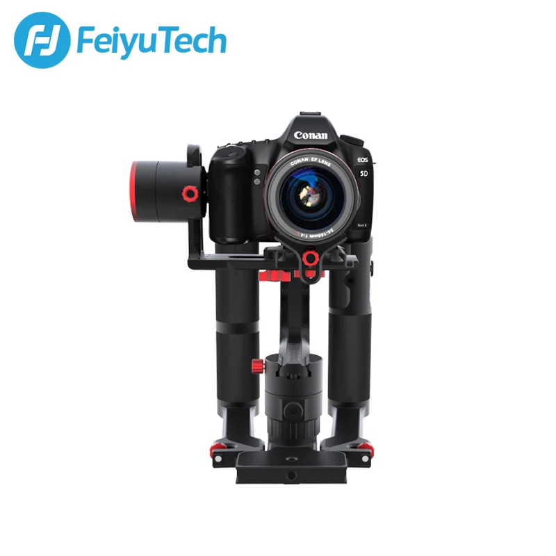 Cheap FeiyuTech a2000 3 Axis Gimbal DSLR Camera Stabilizer Handheld Grip for Canon 5D SONY Nikon 2000g Payload Bluetooth with bag 2
