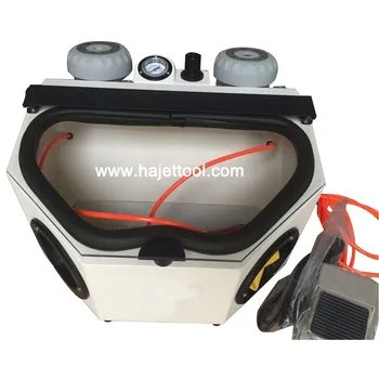

Free Shipping Jewelry Sandblasting Machine with Two pens micro sandblaster Portable SandBlaster