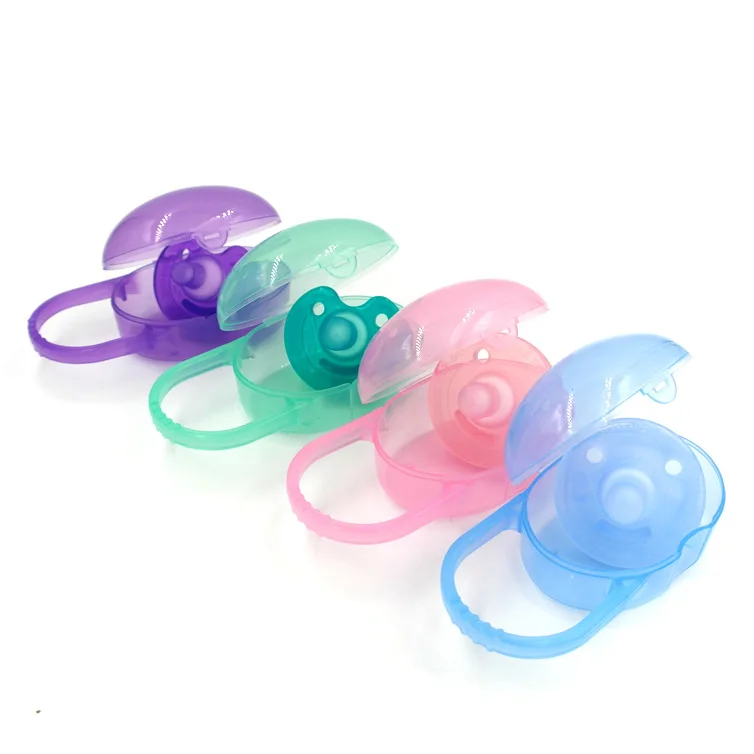 1PCS Baby Solid Pacifier Box Soother Container Holder Pacifier Box