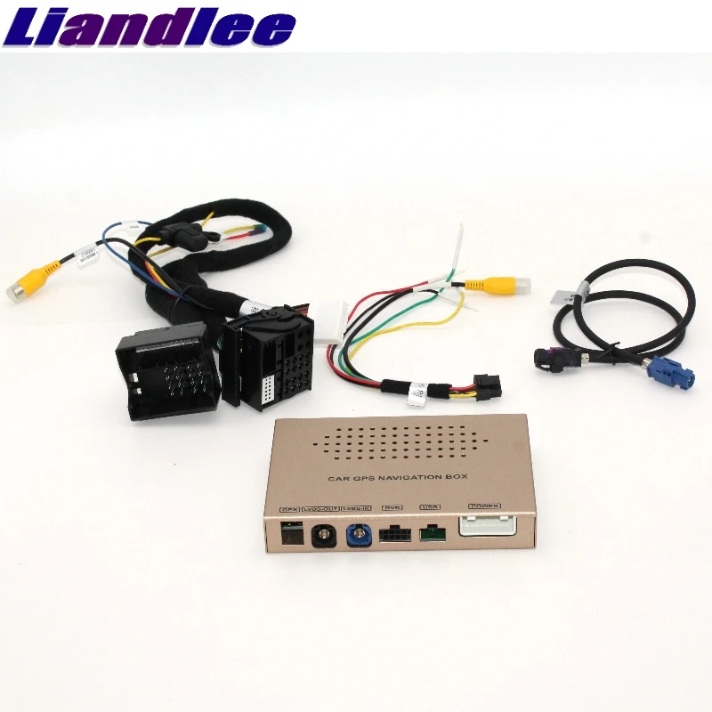 Liandlee Car Reverse Rear Back Up Camera Interface Adapter Decoder Kits For Audi A8 S8 D3 4E 2002~2009 Mmi System Upgrade