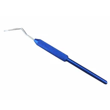 2 шт. иглы для подвижных червей, изготовленные из нержавеющей стали, не скользящая ручка, движущийся инструмент пчеловода для насекомых