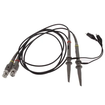 

2 Pack P6100 100 MHz Oscilloscope Probe 10:1 and 1:1 Switchable for Rigol Atten Owon Siglent