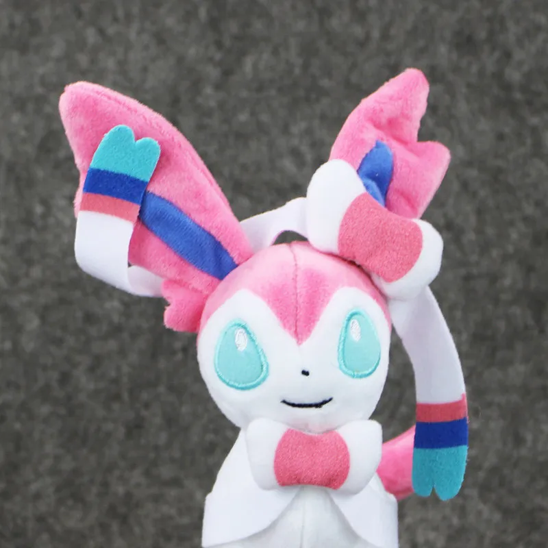 Горячая аниме " 23 см Eevee Sylveon плюшевые мягкие игрушки чучела прекрасный подарок, кукла Дети Brinquedos