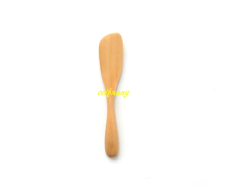 100 шт/партия Быстрая 15*2,3 см натуральный деревянный нож для сыра деревянный шпатель для масла нож для масла
