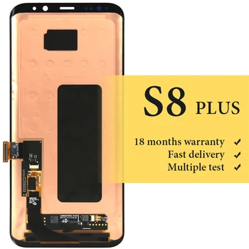 

For S8 plus lcd display no dead pixel 100% test For mobile phone G955F lcd OEM quality lcd screen assambly replacement