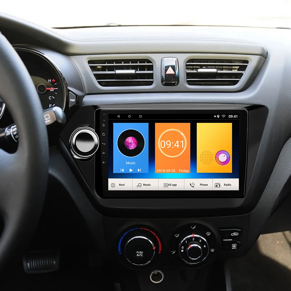 Clearance Podofo Car Radio 2 din Android Multimedia Video Player GPS Navigation stereo For KIA K2 RIO no dvd 2013/2014/2015/2016/2017/2018 1