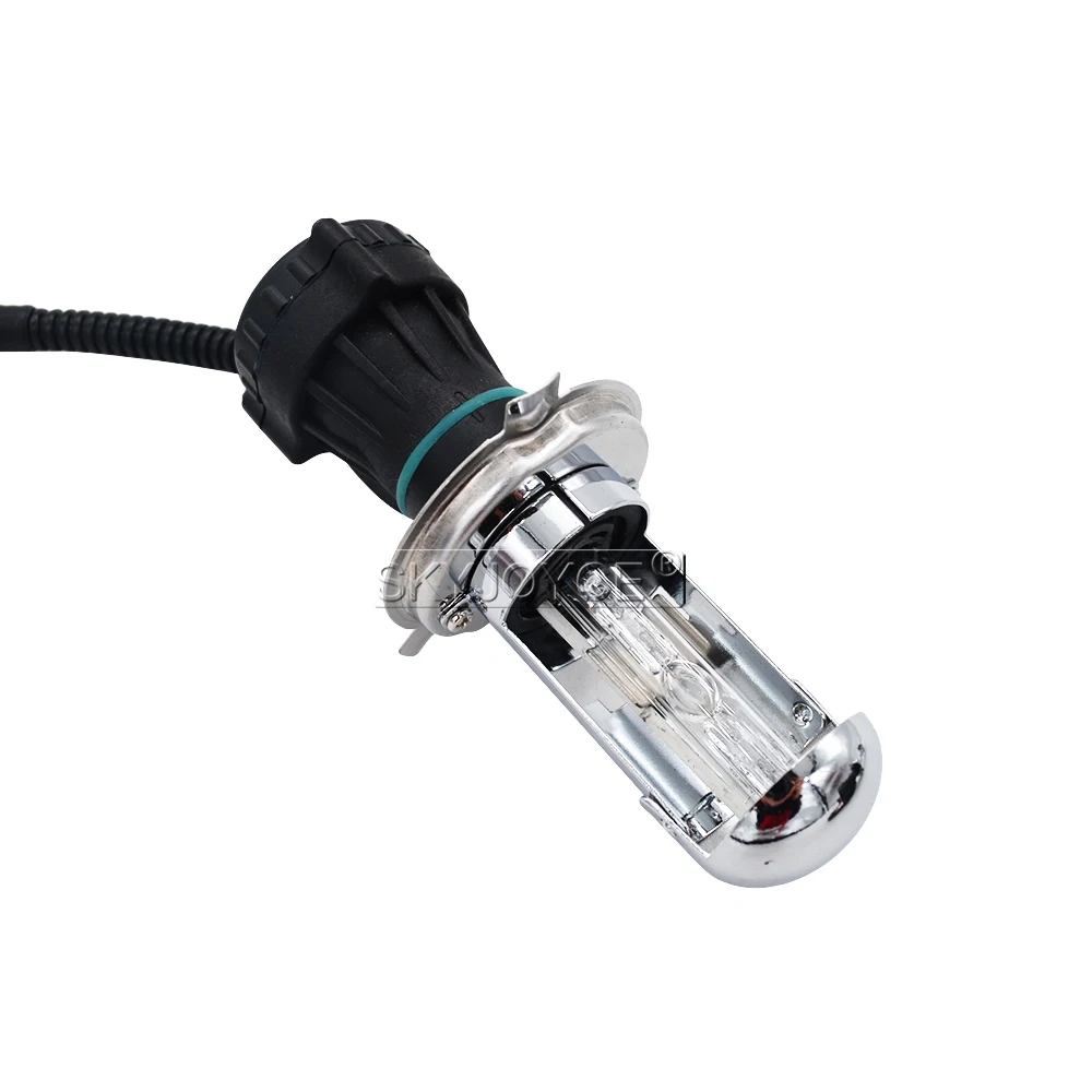 SKYJOYCE 55W DC bi xenon hid kit H4-3 xenon Lamp H4 Hilo HID Bixenon kit Bi xenon H4 Car headlight bulb 6000K 8000K 4300K 5000k (3)