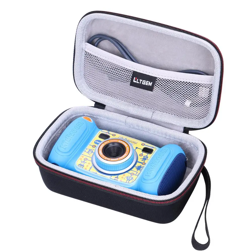 VTech Kidizoom 카메라 Pix용 LTGEM EVA 블랙 휴대용 하드 케이스