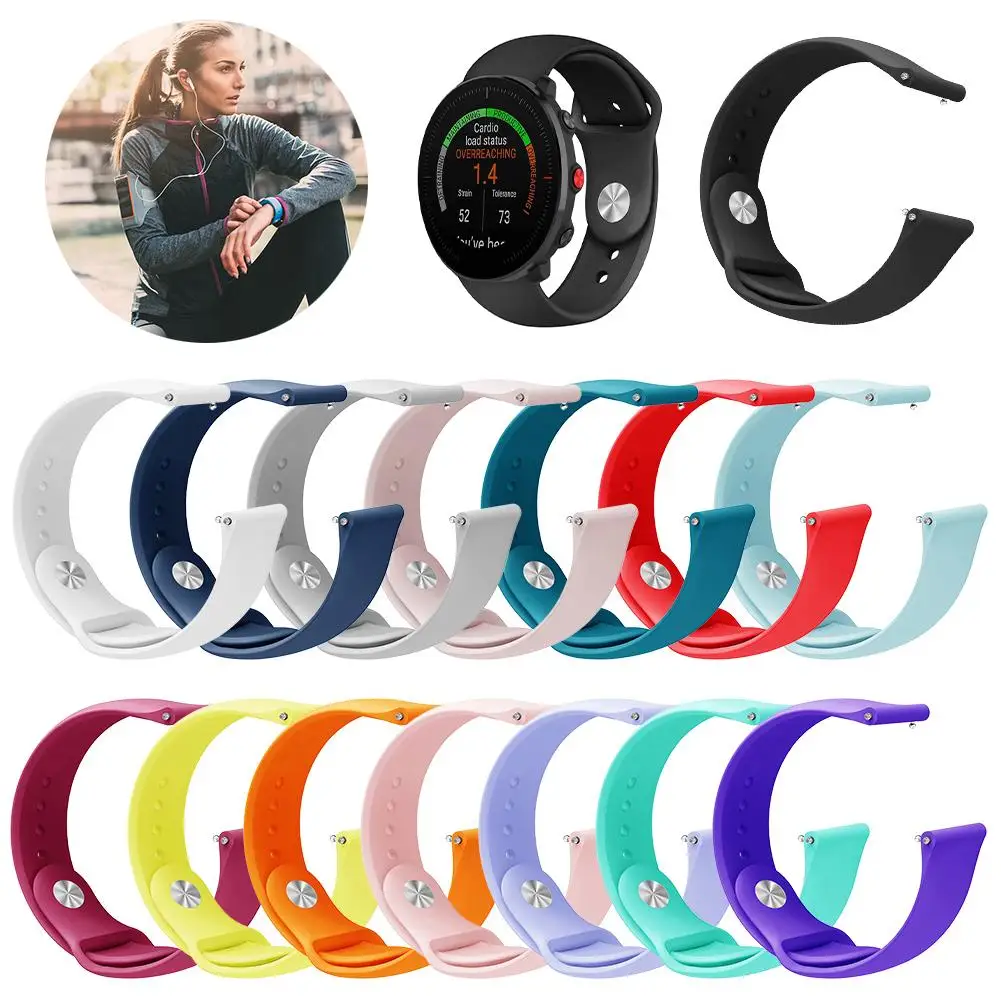 

Wrist Band Strap For POLAR Vantage M Smartwatch Band Bracelet Wristband Strap Replacement Accessories Soft Silicone Band Unisex