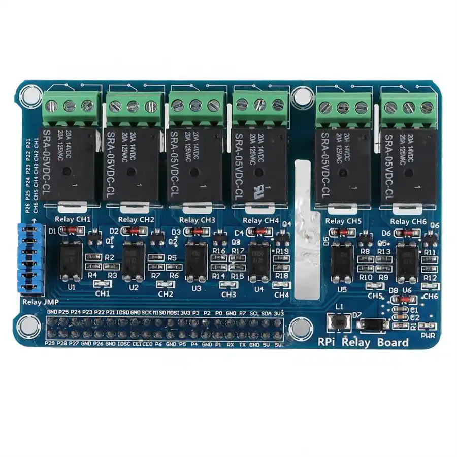 Acogedor New Raspberry Pi Relay Expansion Board,Relay Board Expansion Module for Raspberry Pi A+//B+//2B//3B//3B+,3-Channel Relay Expansion Board with Relay Indicator,Optocoupler Isolation Design.