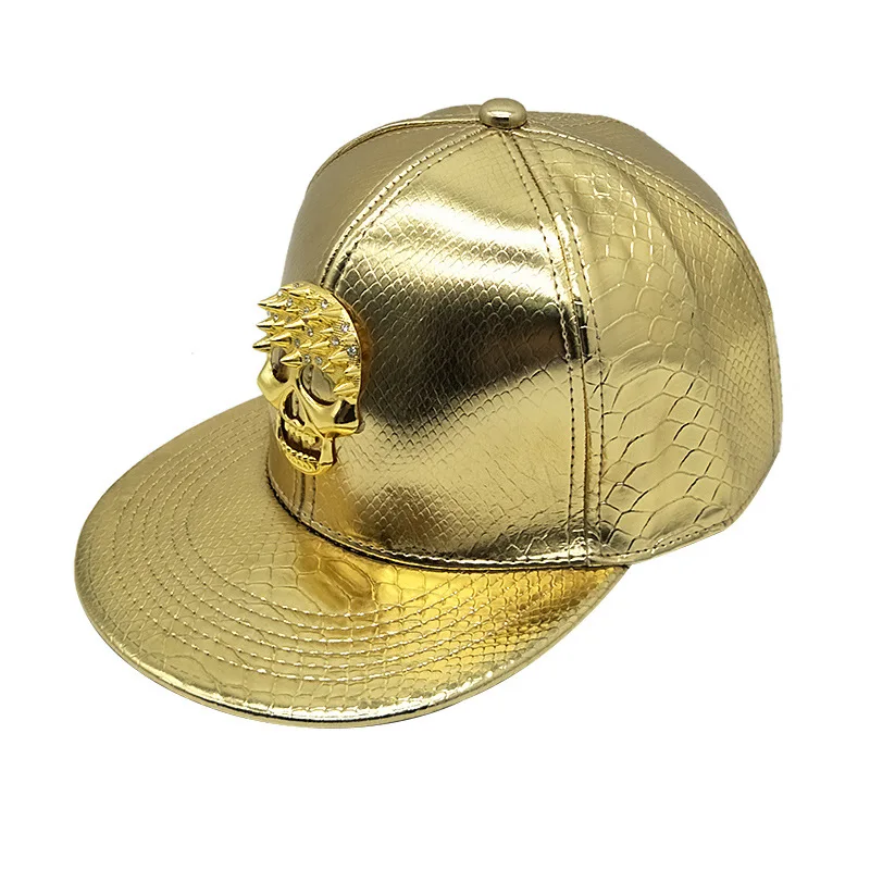 New Skull Head Snapback Baseball Hat For Men Women  Hip Hop Flat Caps Skateboard Cap Outerdoor Hats Ajustable chapeu masculino