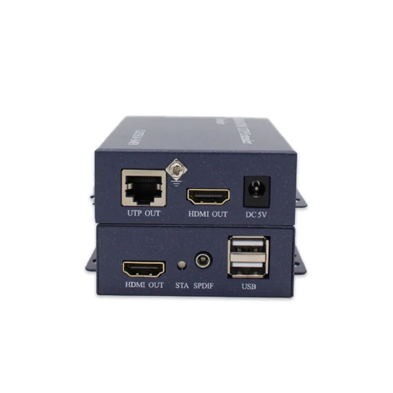1080P 100m HDMI KVM UTP удлинитель с usb портом для DVR/HDTV USB над cat5 cat6|KVM-переключатели| |