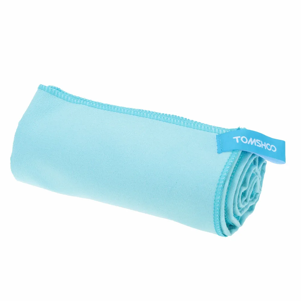 Быстросохнущая микрофибра полотенце путешествия Кемпинг плавание пляж для ванной тела спортивное полотенце дорожные наборы - Цвет: Синий