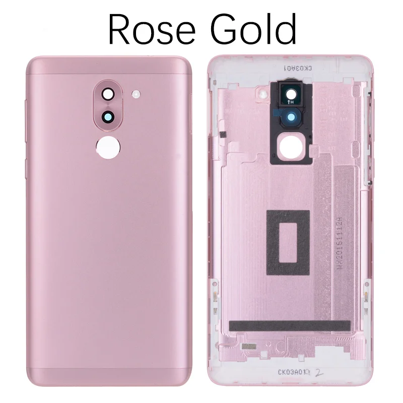 Задняя крышка для Huawei Honor 6X на батарею золотой - Цвет: Rose Gold