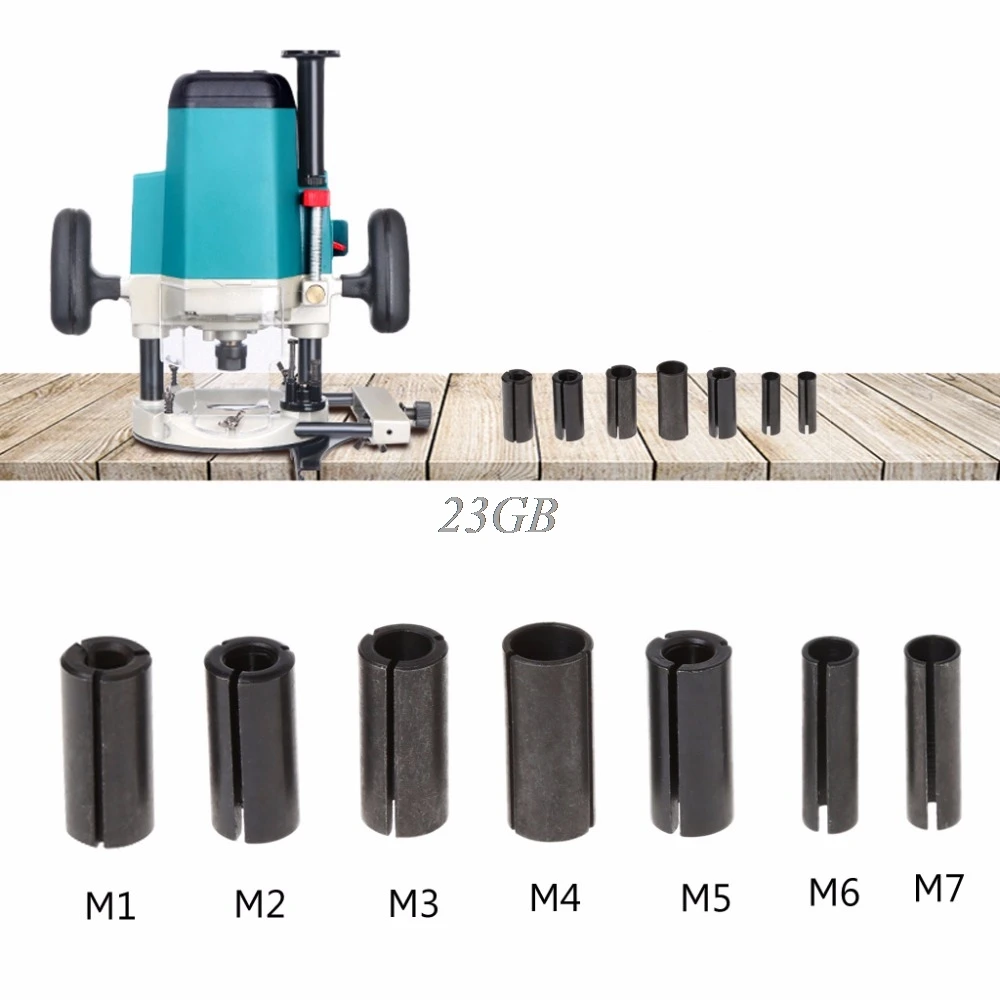 High Precision Adapter Collet Shank CNC Router Tool Adapters Holder 1PC M22in Milling Cutter