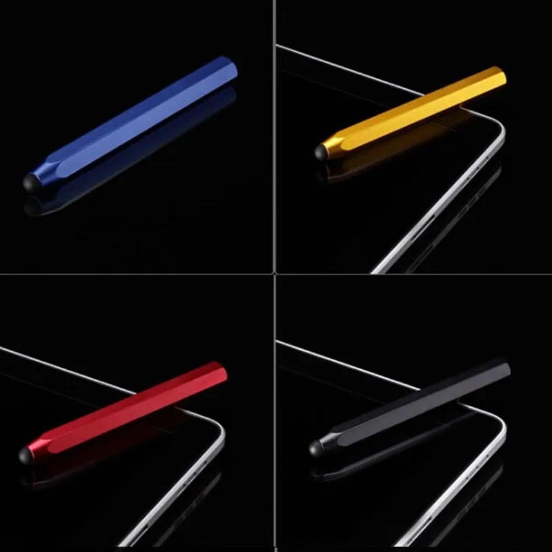 Новый 10 шт./лот Роскошные модные Stylus Сенсорный экран Стилус Tablet Ноутбуки универсальный телефоны стилусы офисные ручки