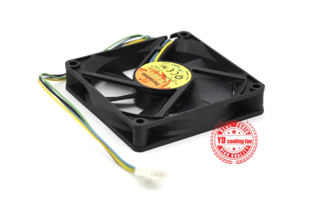 Вентилятор охлаждения для EVERFLOW Thermaltake TT A8015L12S 8015 8 см 4PIN PWM 12 В 0.28A|cooling fan|fan coolingfan