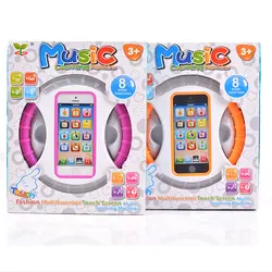 Мода многофункциональный Сенсорный экран Музыка Обучающая машина; Развивающие игрушки Музыка с свет раннего детства Обучающая машина