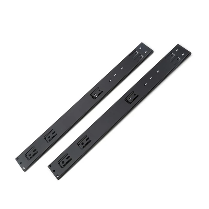 Soft close Full Extension drawer slides Ball Bearing Drawer Slides Keyboard Cabinet Cupboard Drawer Runners For Furniture Slides7
