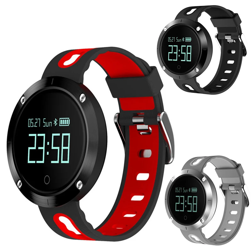 smartwatch with vibrating alarm clock