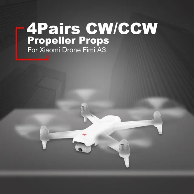 Best Price 2/4Pairs Propeller Blade CW/CCW Props For Xiaomi Mi RC Drone Fimi A3 1080 5.8G GPS FPV Drone Paddle Quadcopter Spare Parts Best Price 2/4Pairs Propeller Blade CW/CCW Props For Xiaomi Mi RC Drone Fimi A3 1080 5.8G GPS FPV Drone Paddle Quadcopter Spare Parts