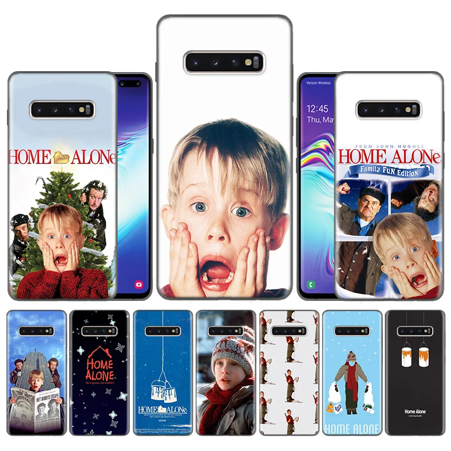

Case Coque for Samsung Galaxy S10 S9 S8 Plus 5G A30 A50 A70 A40 A20 A10 Note 8 9 10 Cover Bags Falls Home Alone