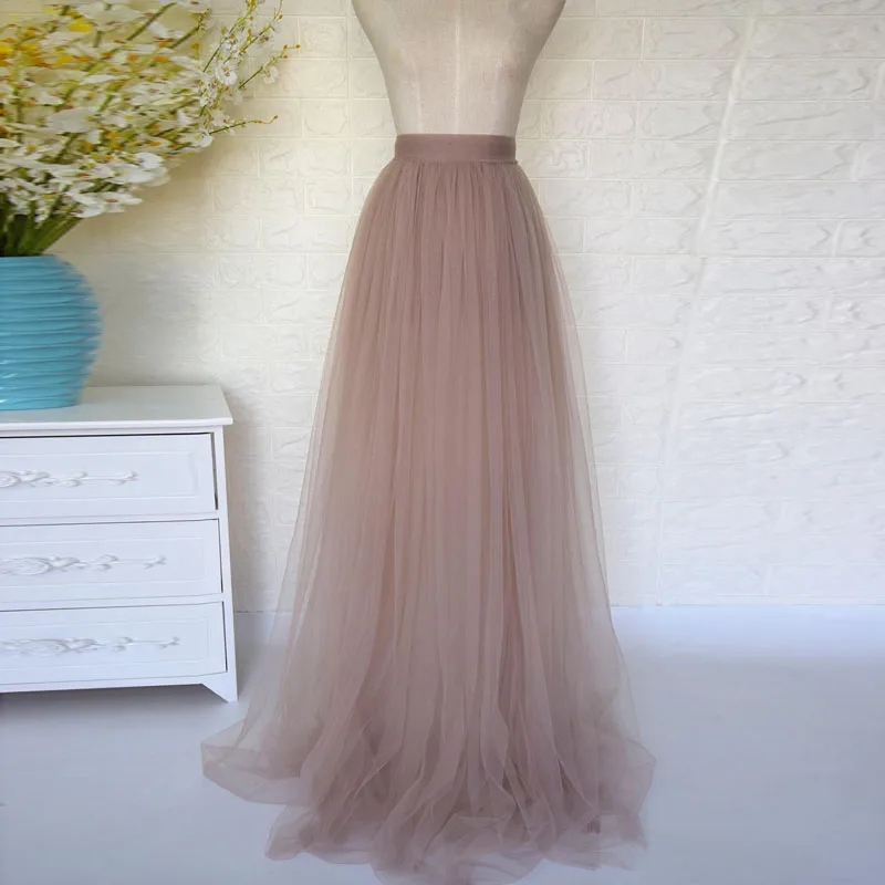Adult Rosybrown women tulle skirt, Elegant beauty bridesmaid dress custom size engagement dress